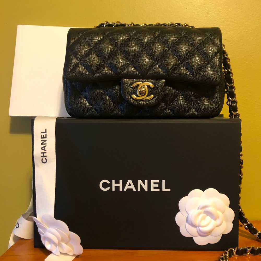Chanel mini rectangular flap bag